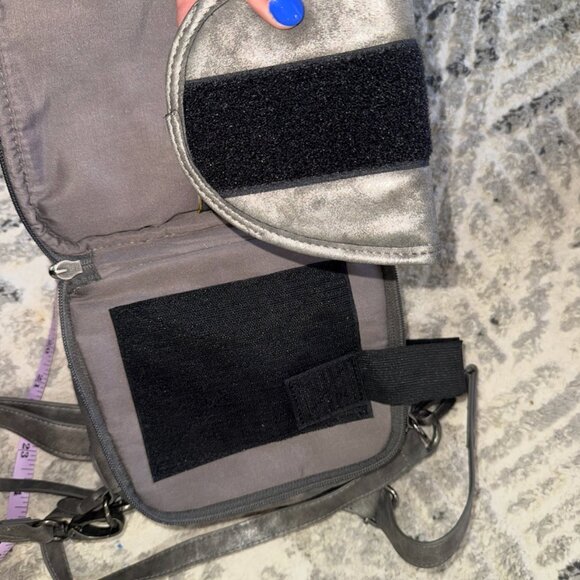 Browning Women's Ivy Concealed Carry Handbag Pink Gray - Picture 9 of 12